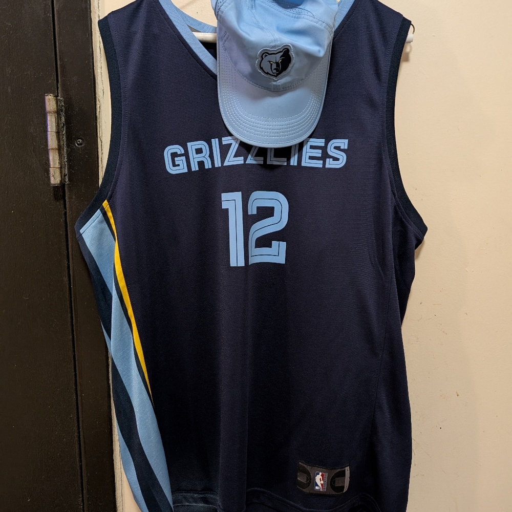 Ja Morant Jersey, Hat, and Sock Set